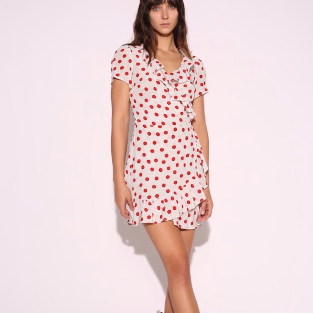 Realisation Par valentina wrap dress